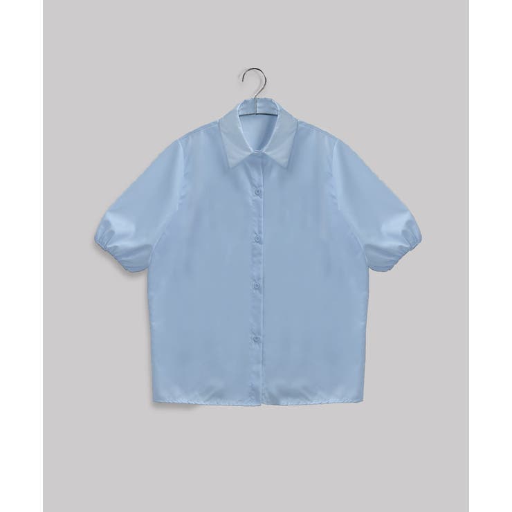 パフスリーブ 半袖シャツ | ad thie | 詳細画像18 