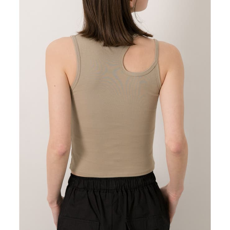 ダブルストラップ クロップドタンクトップ | ad thie | 詳細画像27 