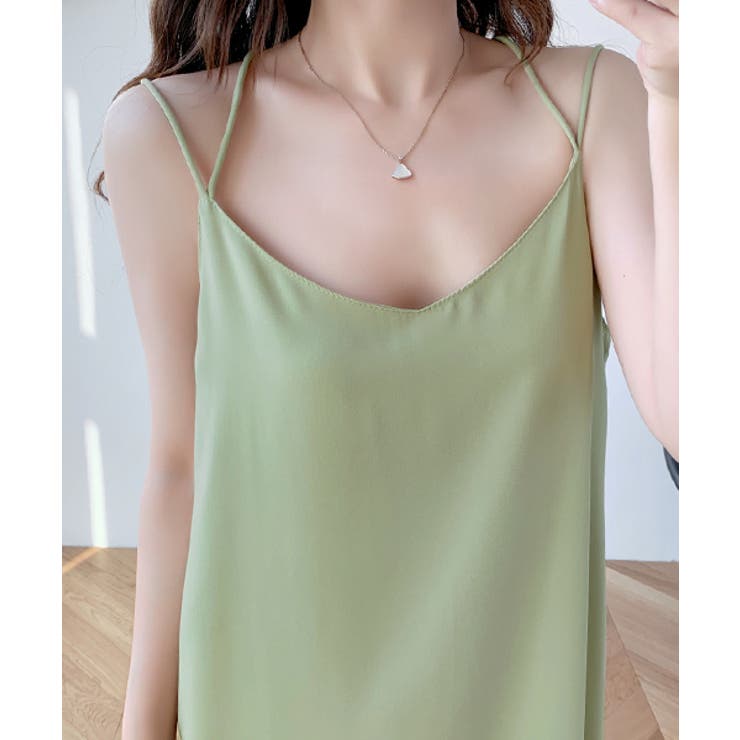 バッククロス キャミワンピース | ad thie | 詳細画像15 