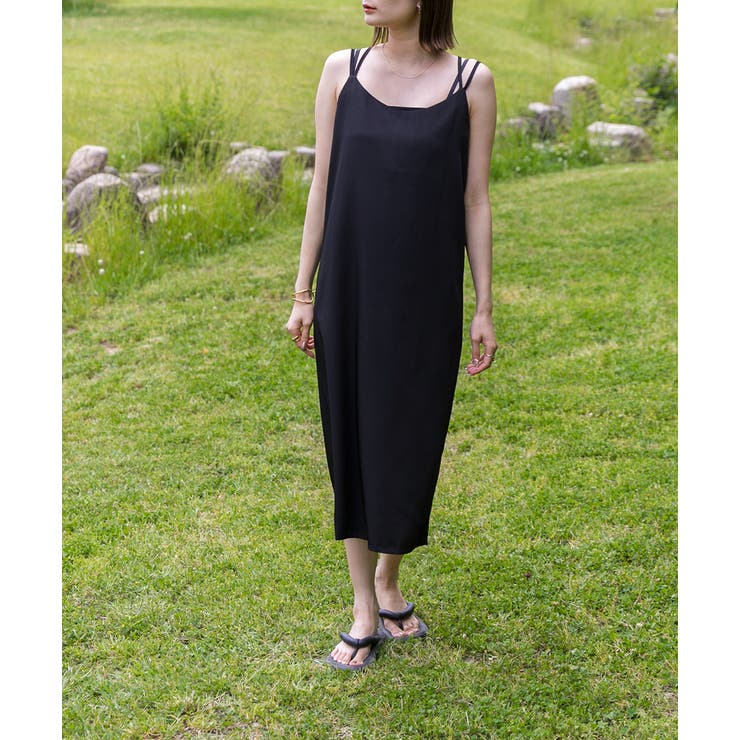 バッククロス キャミワンピース | ad thie | 詳細画像6 