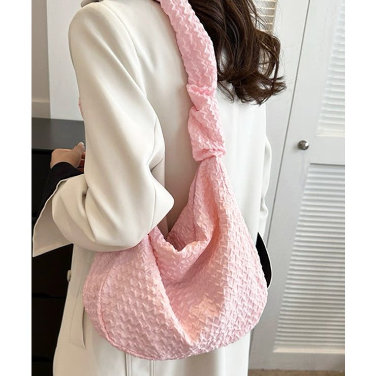 シャーリングストラップエンボスバッグ | ad thie | 詳細画像9 