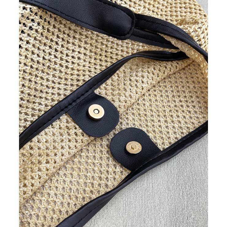 ストロー風メッシュショルダーバッグ | ad thie | 詳細画像13 