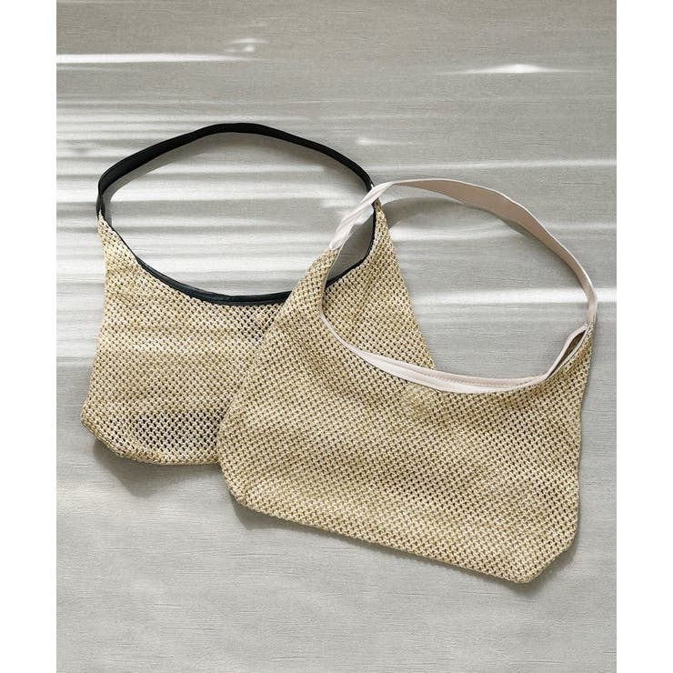 ストロー風メッシュショルダーバッグ | ad thie | 詳細画像16 