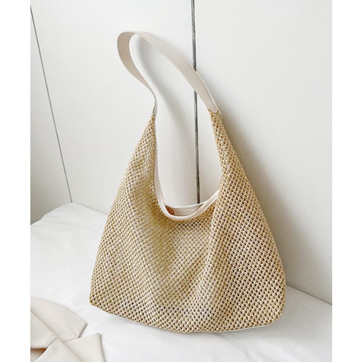 ストロー風メッシュショルダーバッグ | ad thie | 詳細画像6 