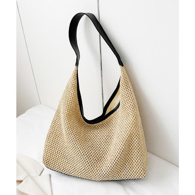 ストロー風メッシュショルダーバッグ | ad thie | 詳細画像9 