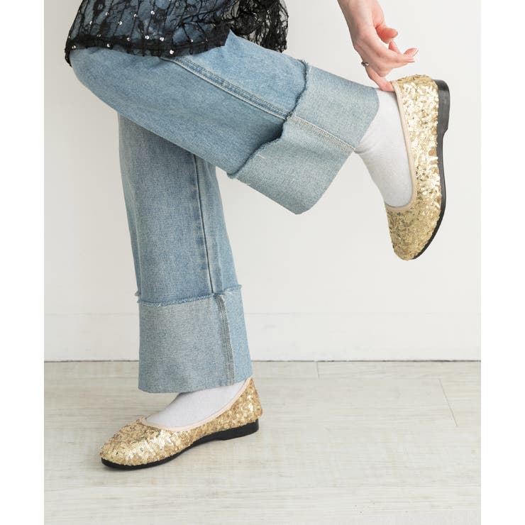 スパンコール バレエシューズ | ad thie | 詳細画像17 