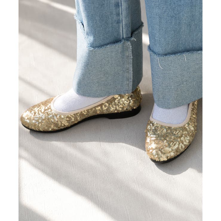 スパンコール バレエシューズ | ad thie | 詳細画像19 