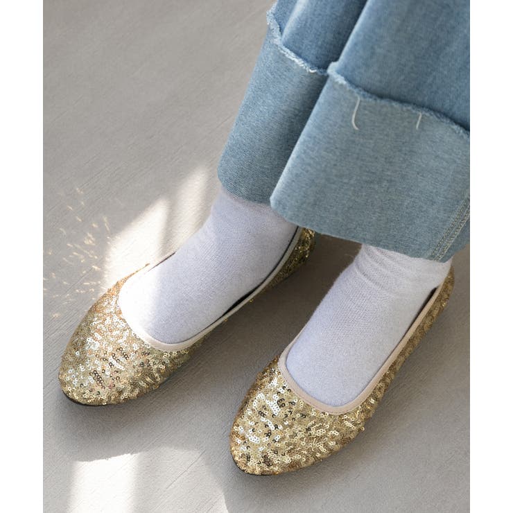 スパンコール バレエシューズ | ad thie | 詳細画像20 