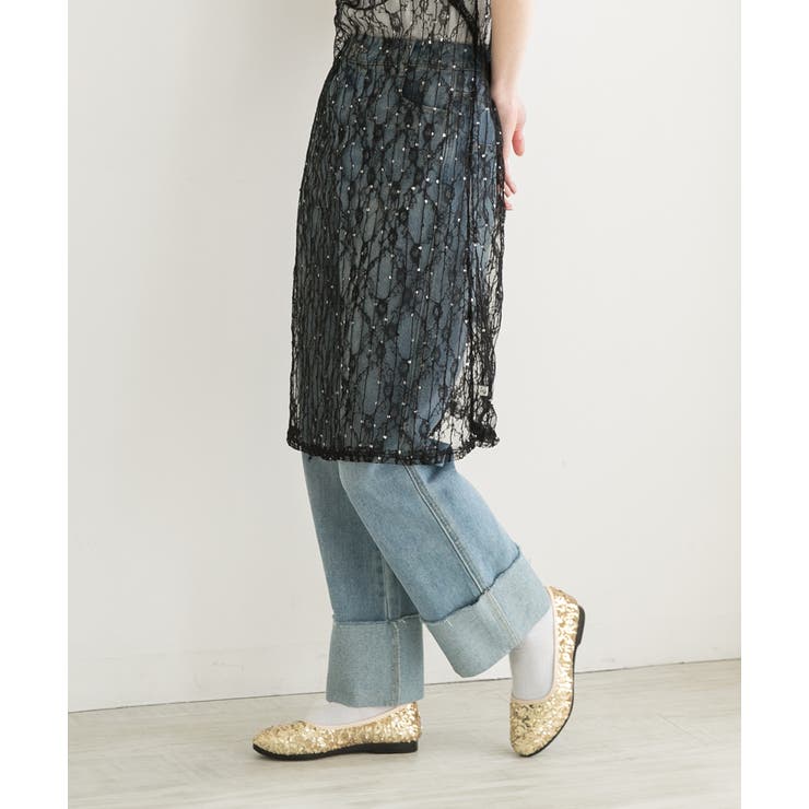 スパンコール バレエシューズ | ad thie | 詳細画像23 