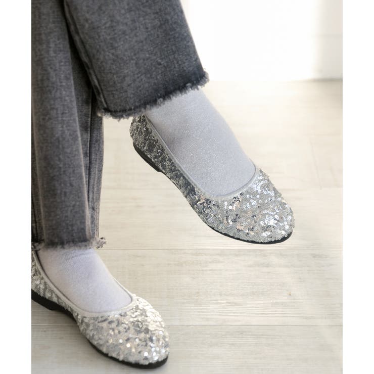 スパンコール バレエシューズ | ad thie | 詳細画像5 