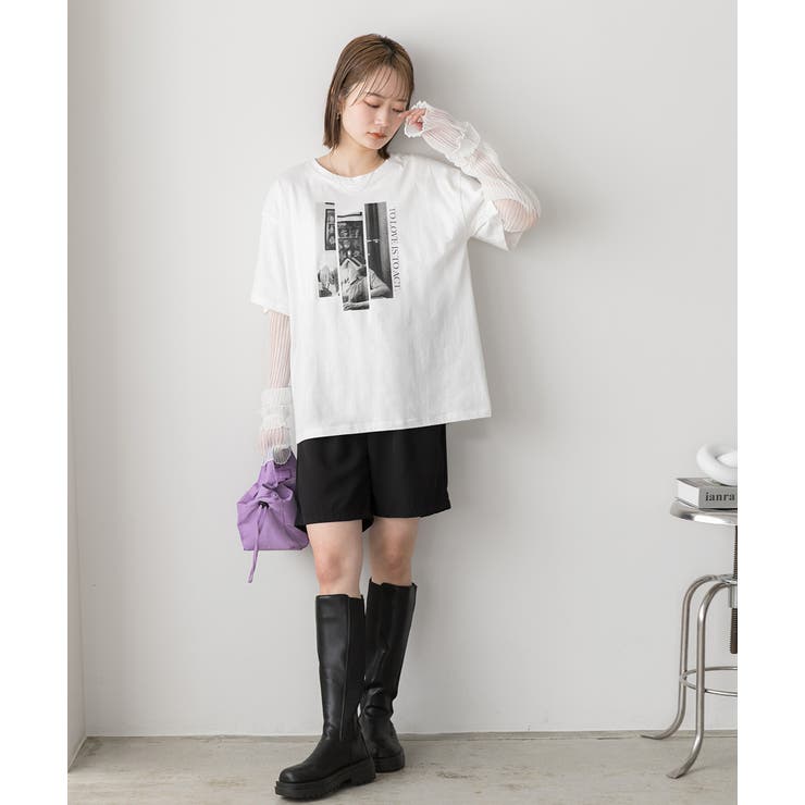 フリルシアー アームカバー | ad thie | 詳細画像16 