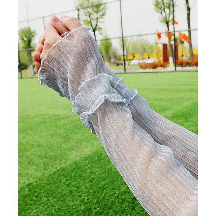 フリルシアー アームカバー | ad thie | 詳細画像27 