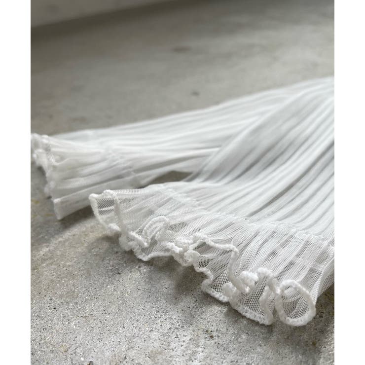 フリルシアー アームカバー | ad thie | 詳細画像33 