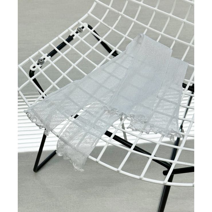 サムホール ラメシアーアームカバー | ad thie | 詳細画像11 