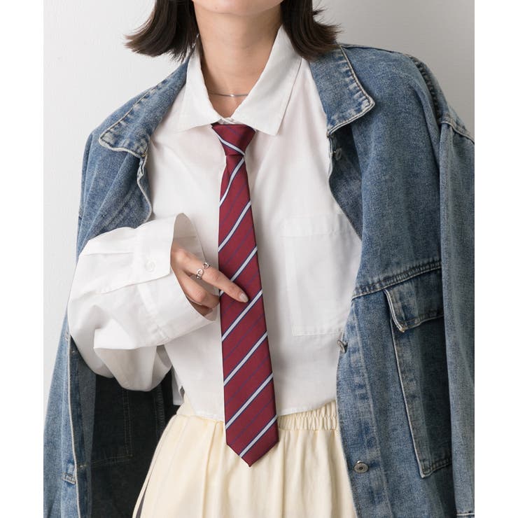 アソート柄 ジップデザインネクタイ | ad thie | 詳細画像27 