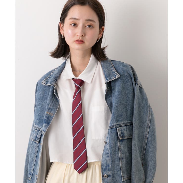 アソート柄 ジップデザインネクタイ | ad thie | 詳細画像28 