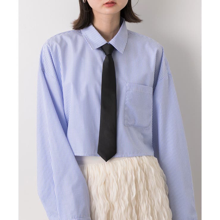 ブラック | アソート柄 ジップデザインネクタイ | ad thie