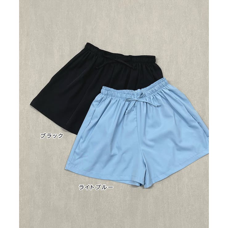 ドローストリング ショートパンツ[品番：ADEW0004473]｜ad thie