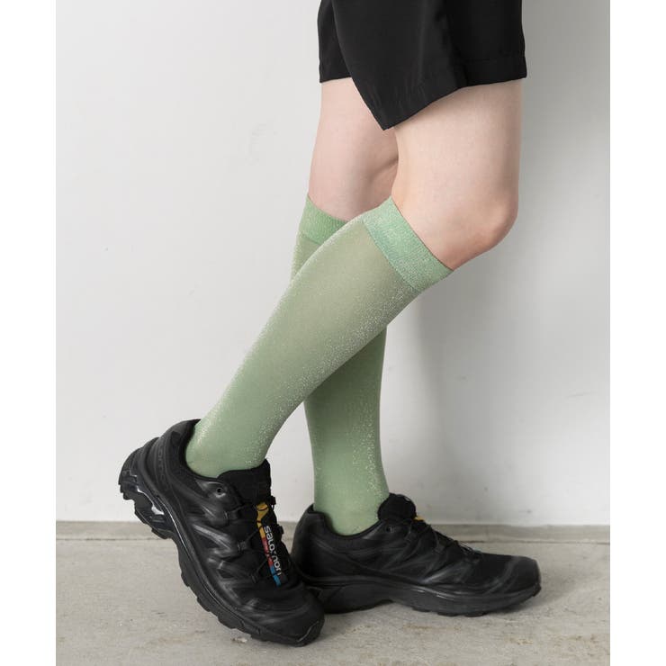 カラバリ豊富 ラメハイソックス | ad thie | 詳細画像13 