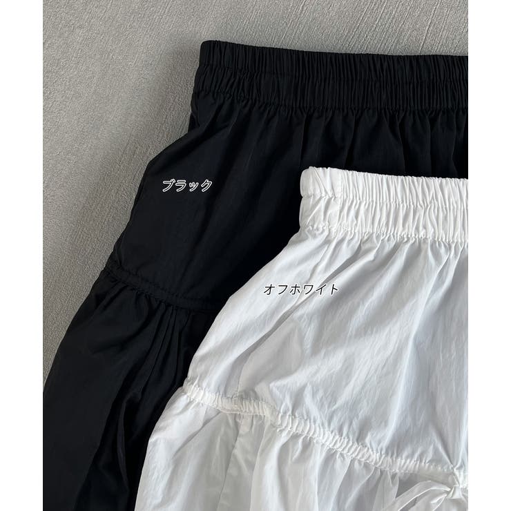 リボン付き バルーンミニスカート | ad thie | 詳細画像38 