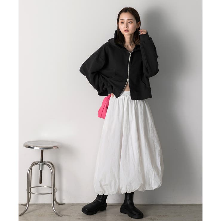 バルーンボリュームロングスカート | ad thie | 詳細画像26 