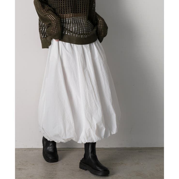 バルーンボリュームロングスカート | ad thie | 詳細画像32 