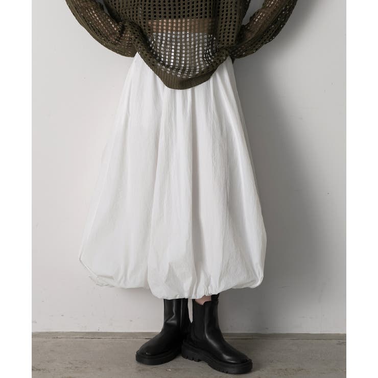 バルーンボリュームロングスカート | ad thie | 詳細画像34 