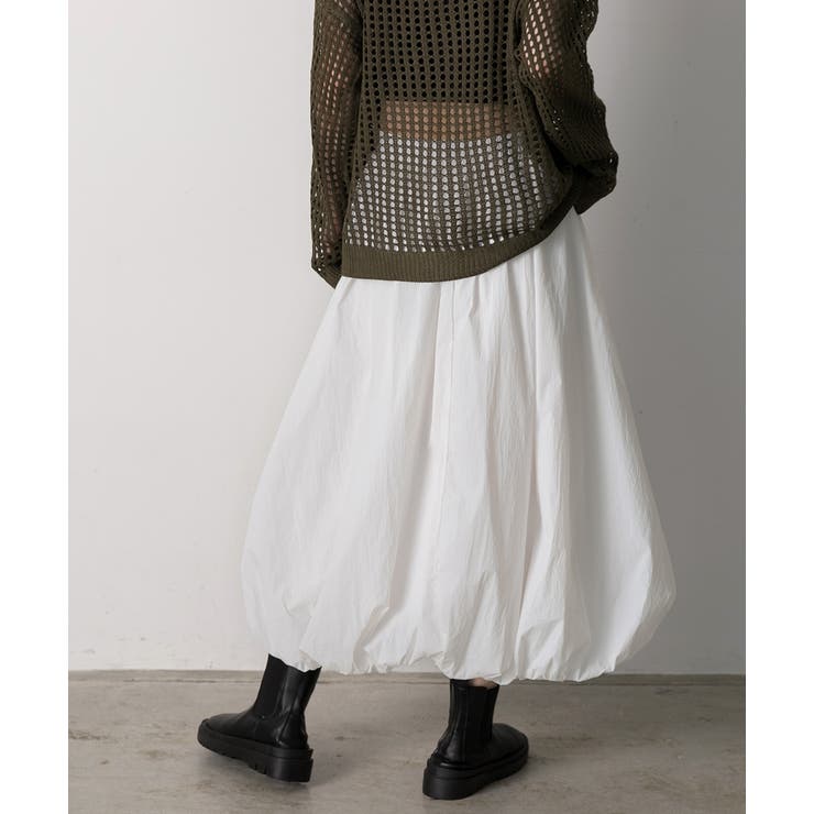 バルーンボリュームロングスカート | ad thie | 詳細画像35 