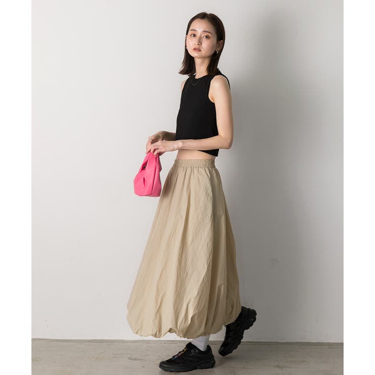 バルーンボリュームロングスカート | ad thie | 詳細画像9 