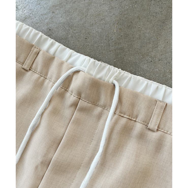 ダブルウエスト Iラインスカート | ad thie | 詳細画像35 