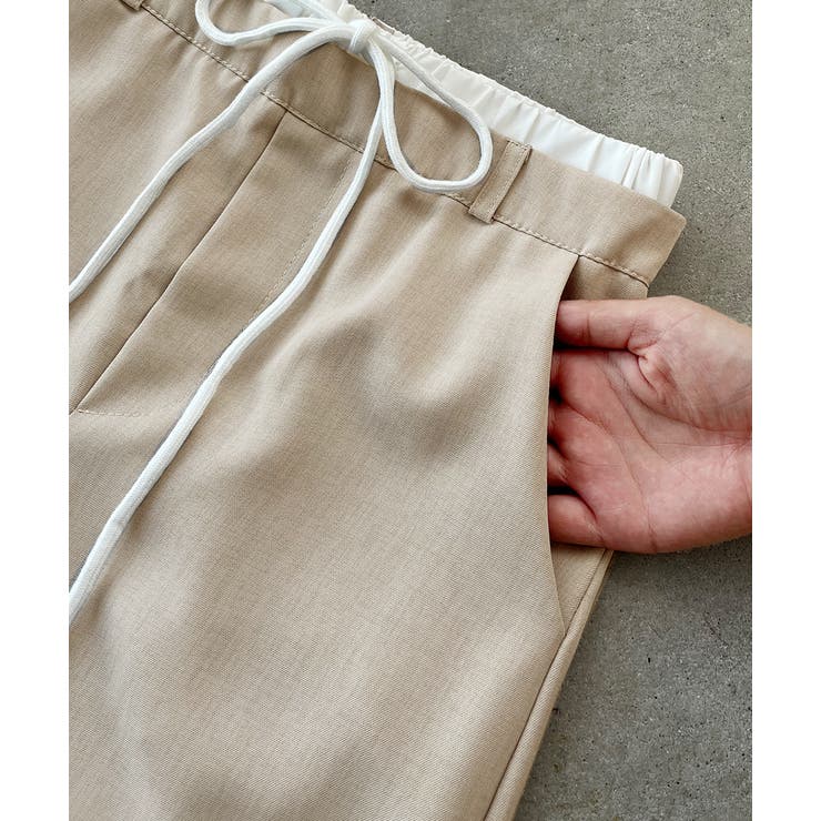 ダブルウエスト Iラインスカート | ad thie | 詳細画像36 