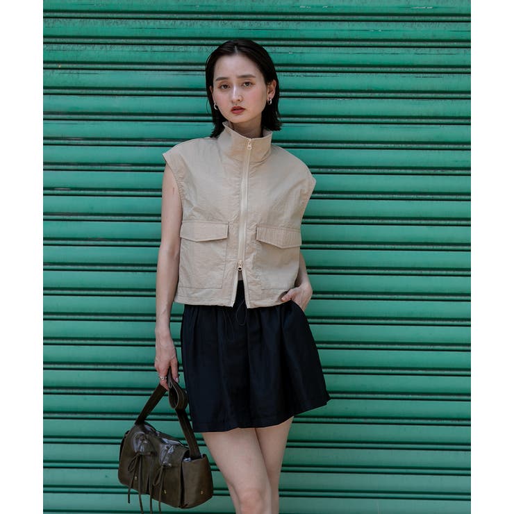 ドローコード付き ミニスカート | ad thie | 詳細画像24 