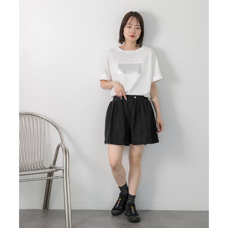 ドローコード付き ミニスカート | ad thie | 詳細画像38 