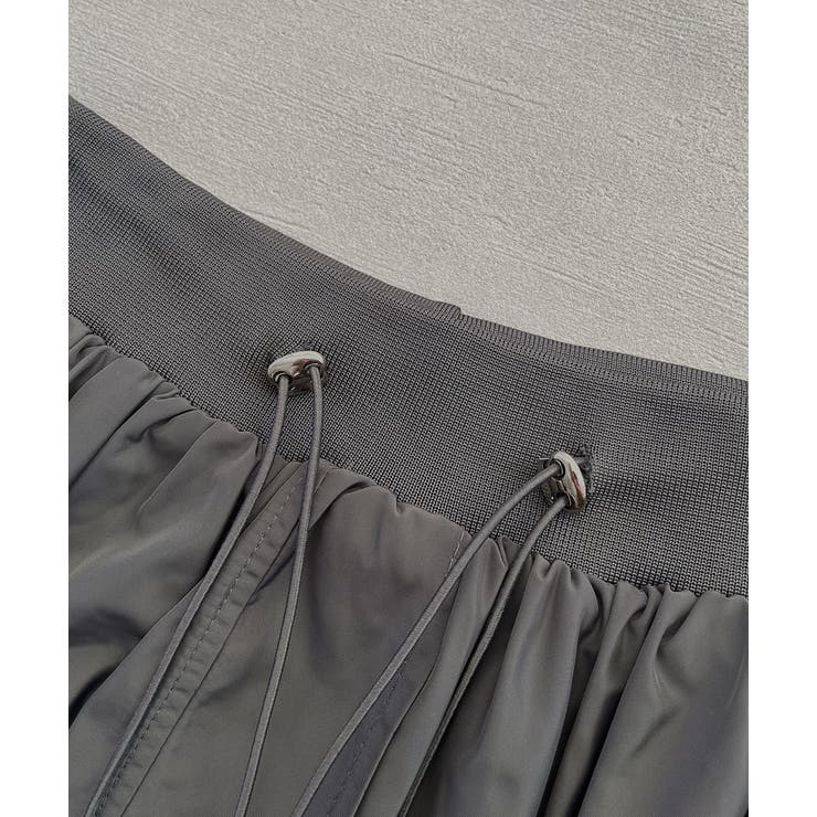 ドローコード付き ミニスカート | ad thie | 詳細画像42 