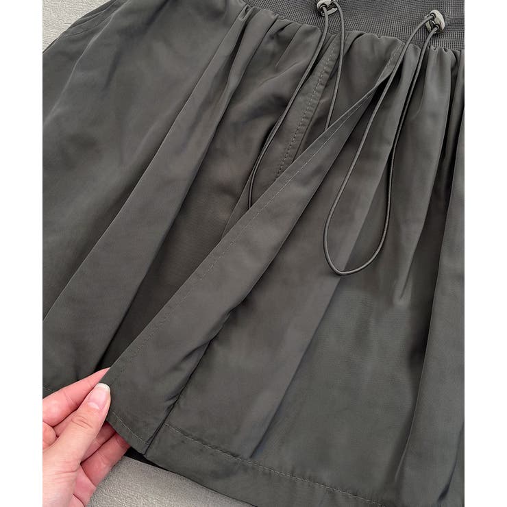 ドローコード付き ミニスカート | ad thie | 詳細画像43 