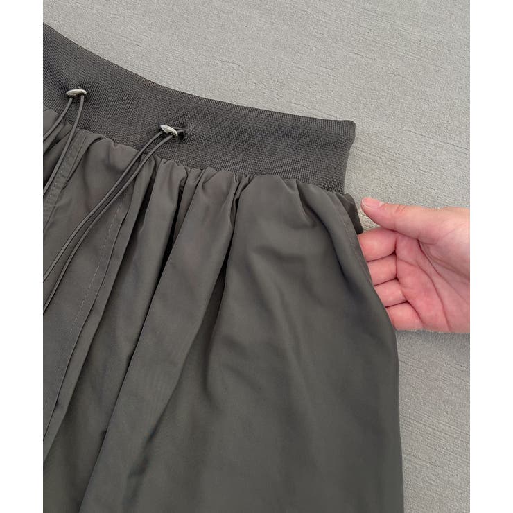 ドローコード付き ミニスカート | ad thie | 詳細画像44 