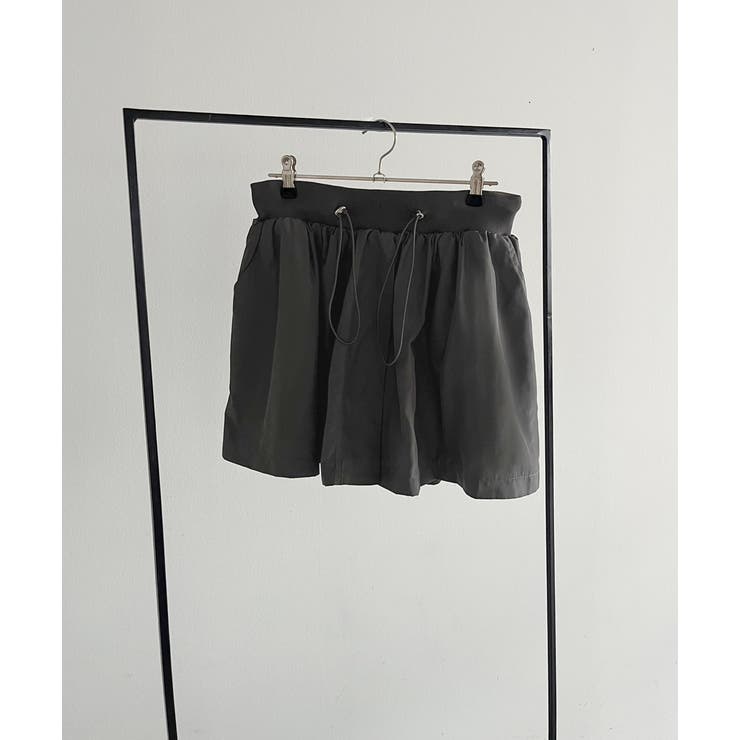 ドローコード付き ミニスカート | ad thie | 詳細画像48 