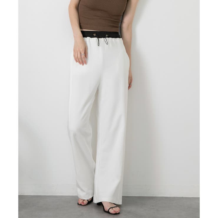 ダブルウエスト スウェットパンツ | ad thie | 詳細画像13 