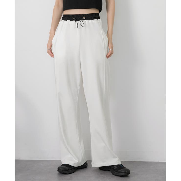 ダブルウエスト スウェットパンツ | ad thie | 詳細画像15 