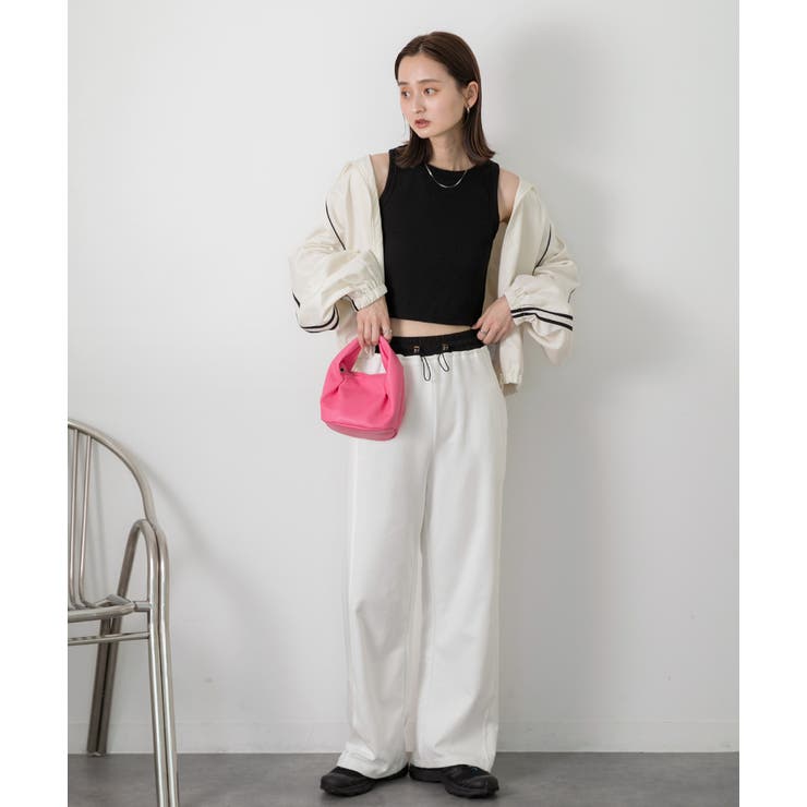 ダブルウエスト スウェットパンツ | ad thie | 詳細画像17 