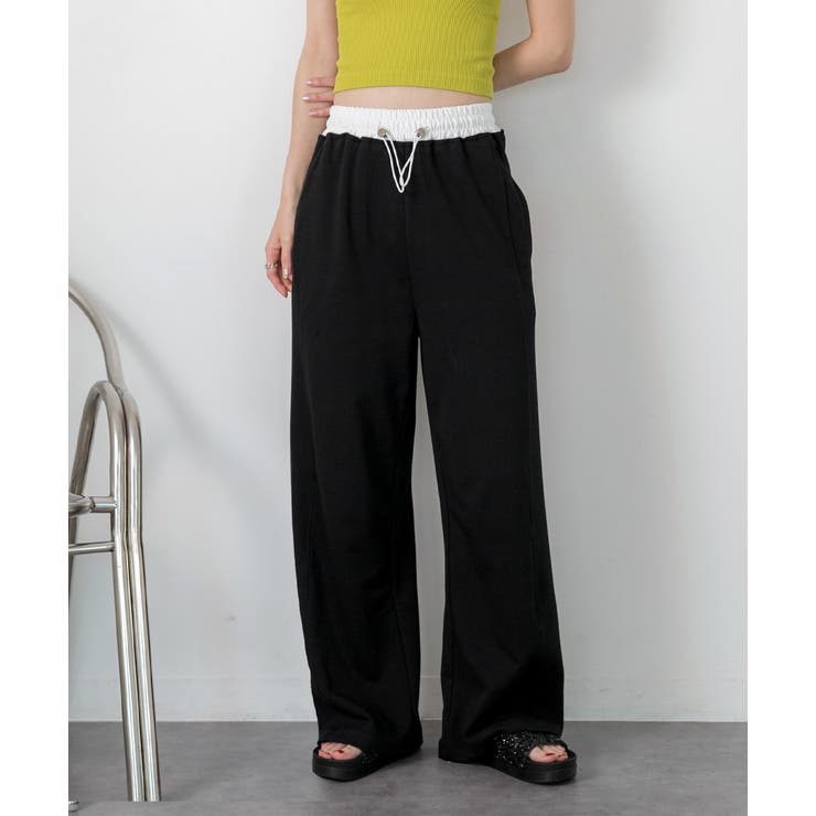 ダブルウエスト スウェットパンツ | ad thie | 詳細画像26 