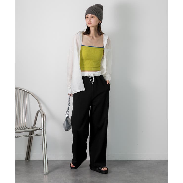 ダブルウエスト スウェットパンツ | ad thie | 詳細画像27 