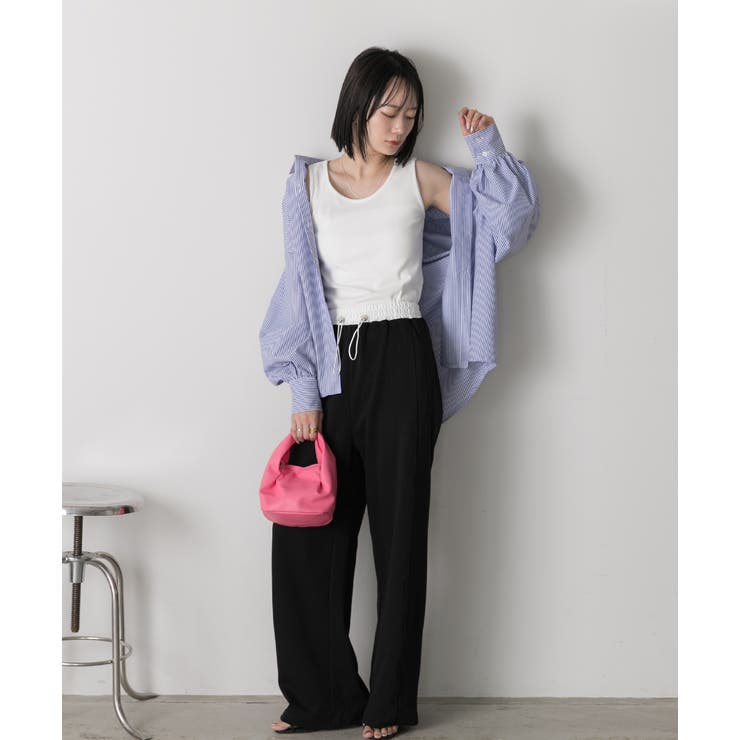 ダブルウエスト スウェットパンツ | ad thie | 詳細画像38 