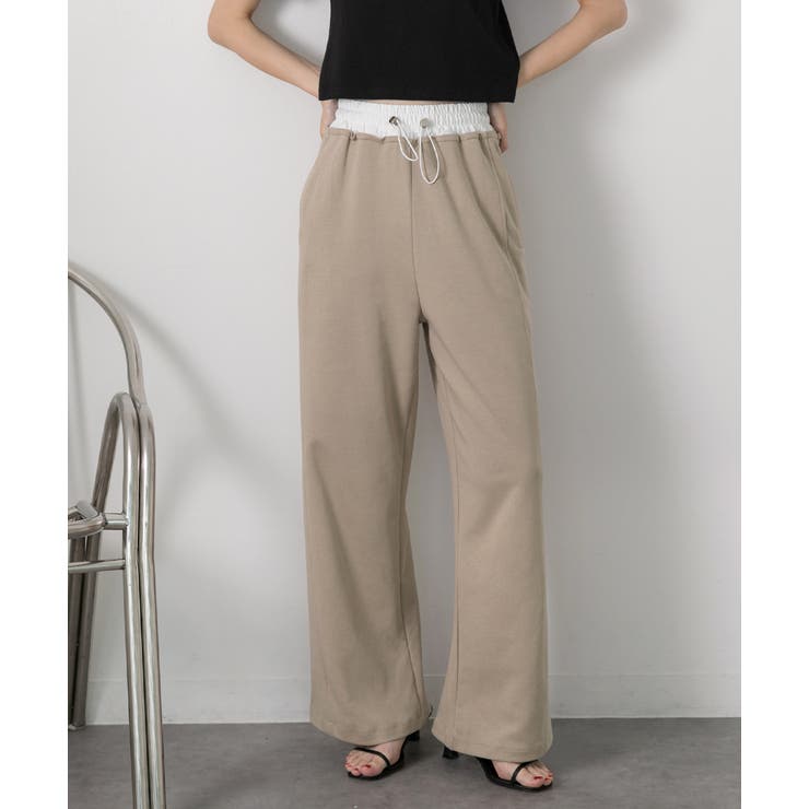 ダブルウエスト スウェットパンツ | ad thie | 詳細画像41 