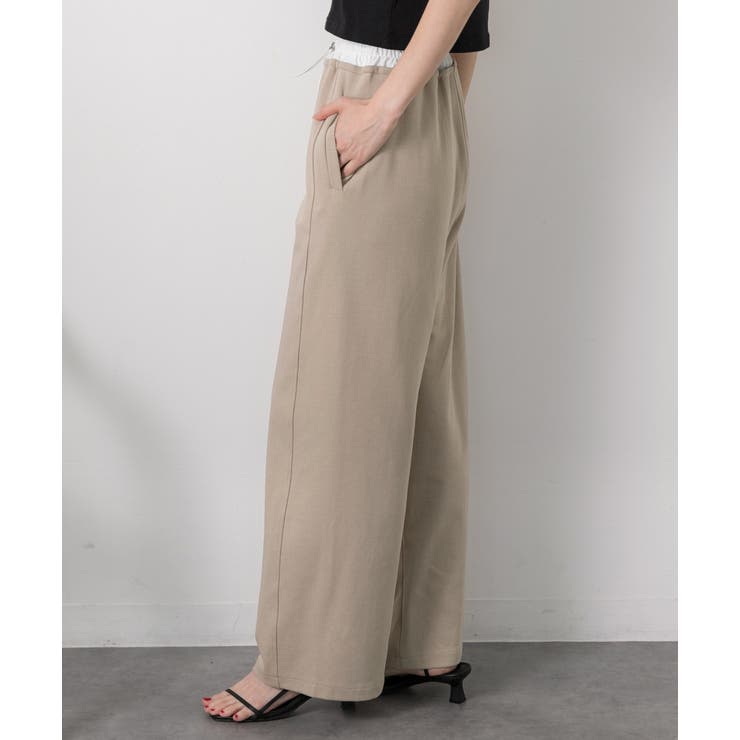 ダブルウエスト スウェットパンツ | ad thie | 詳細画像42 