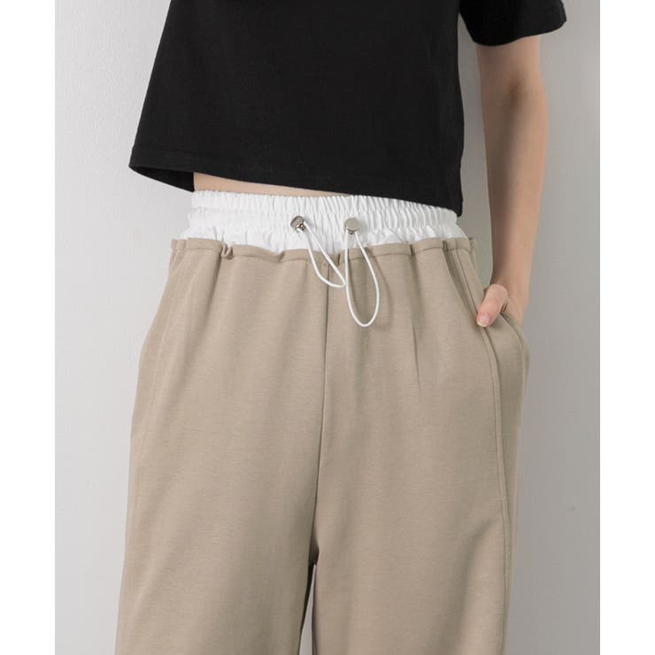 ダブルウエスト スウェットパンツ | ad thie | 詳細画像44 