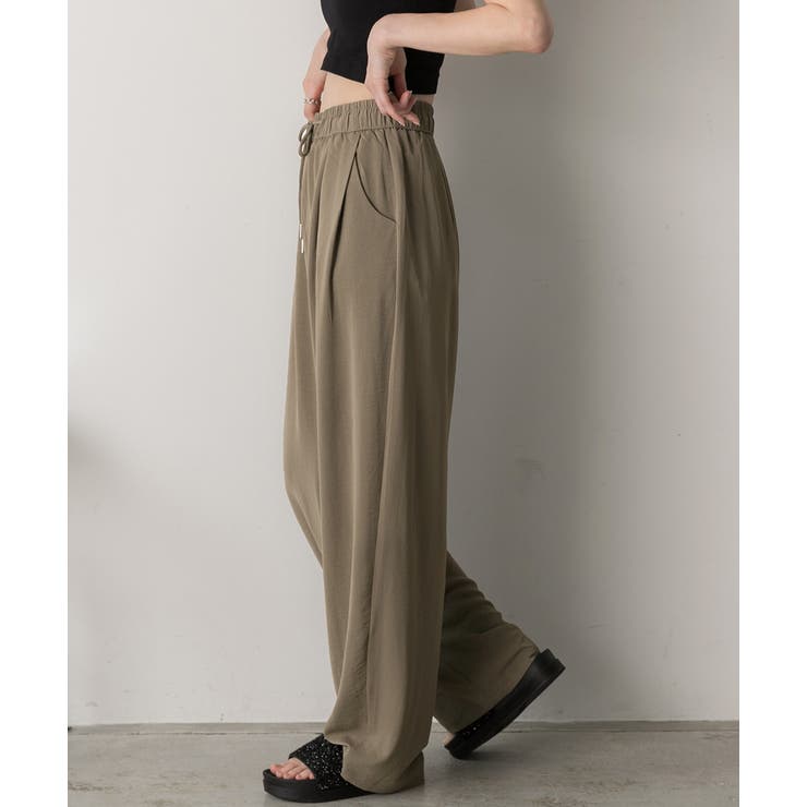 とろみリラックス イージーパンツ | ad thie | 詳細画像17 