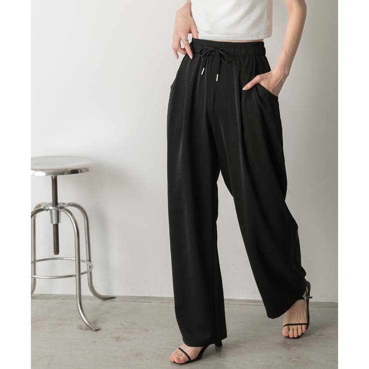 とろみリラックス イージーパンツ | ad thie | 詳細画像28 