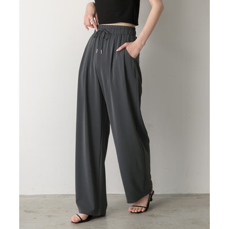 とろみリラックス イージーパンツ | ad thie | 詳細画像8 