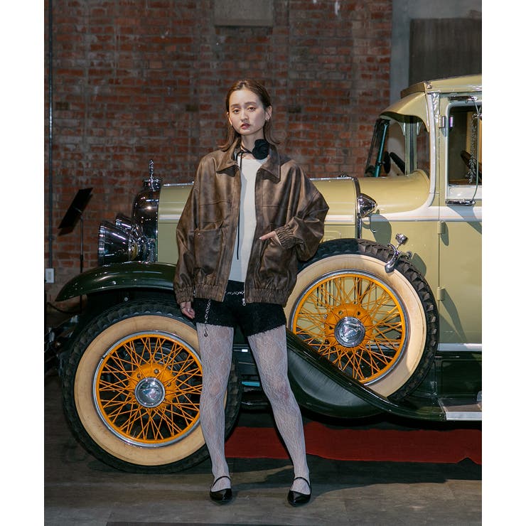 バラモチーフ付き とろみワイドパンツ | ad thie | 詳細画像37 